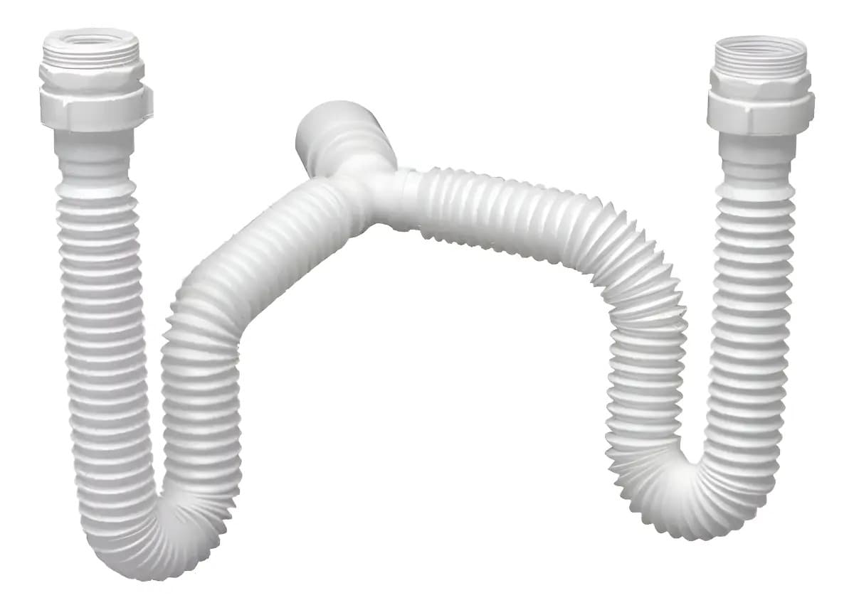 Sifão Duplo Extensivo Duplo Branco