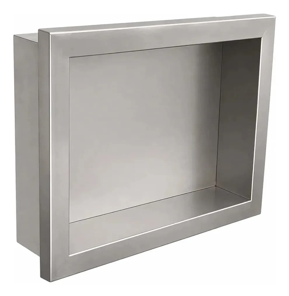 Nicho de Embutir para Banheiro 46x36 cm Inox 304 Ecosul
