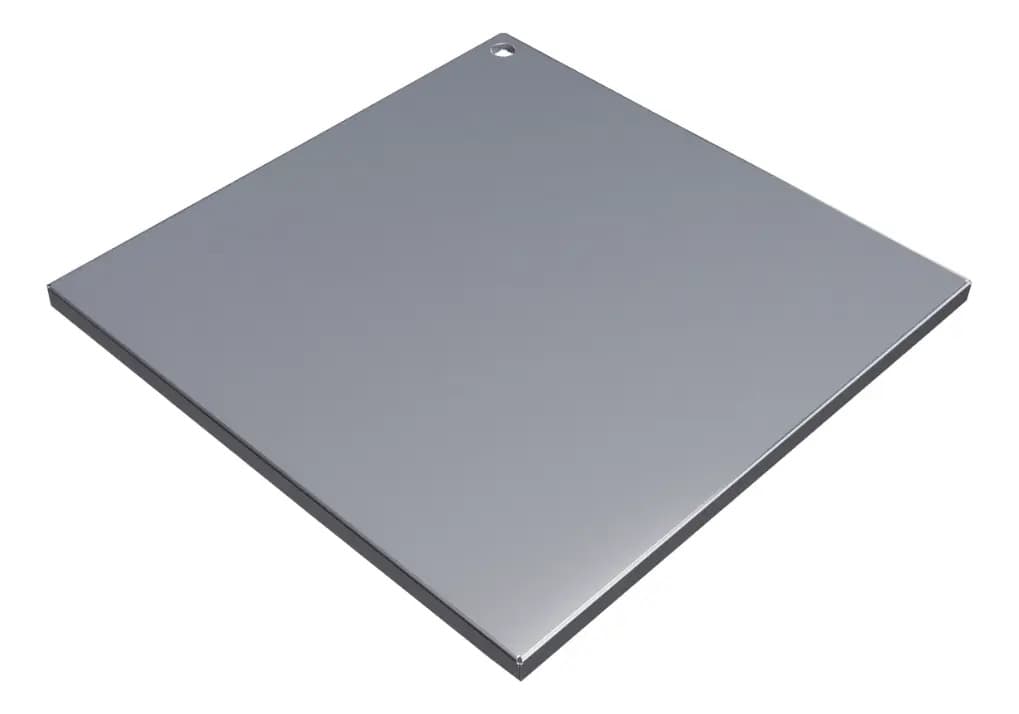 Tampa para Calha Úmida Gourmet 40x50 cm Inox 304 Ecosul