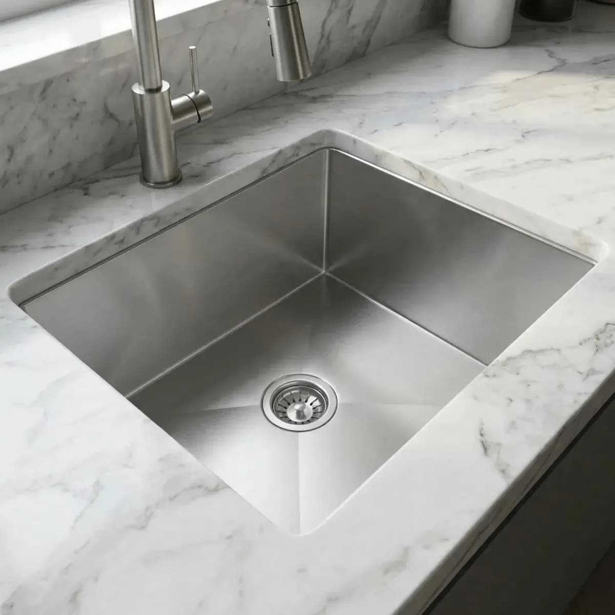 Cuba Gourmet para Cozinha 40x40 cm Inox 304 Ecosul