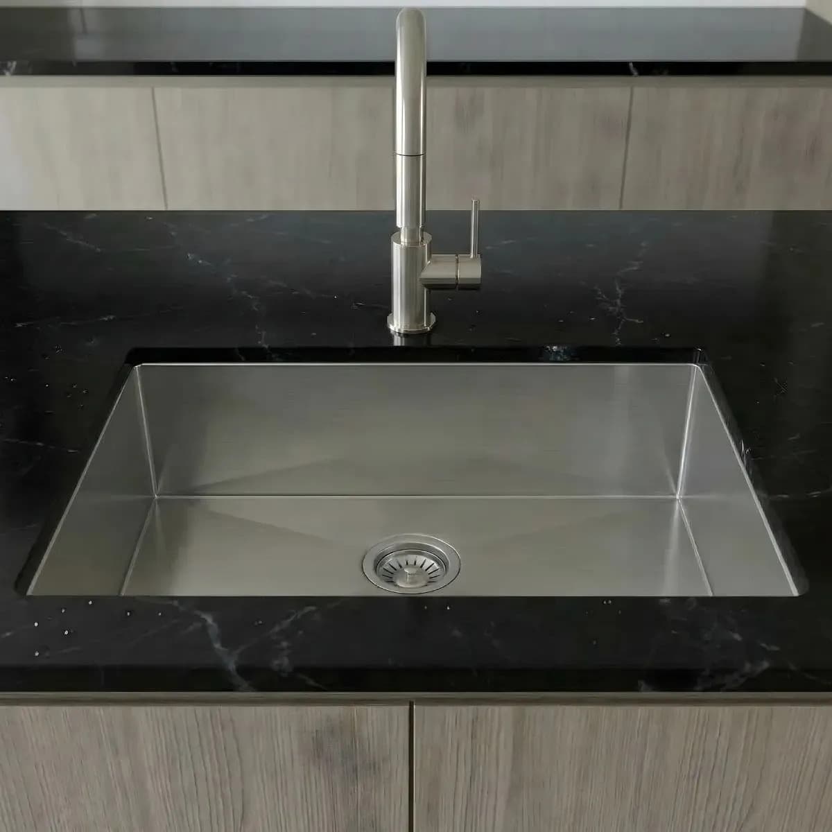 Cuba Gourmet 40x70 Ecosul Metais Aço Inox 304 Pia Cozinha Cinza