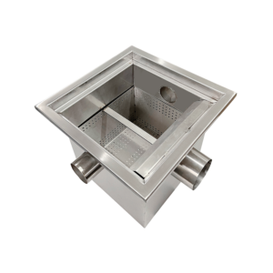 Caixa De Gordura em Aço Inox 304 30x30x25cm - Imagem 5