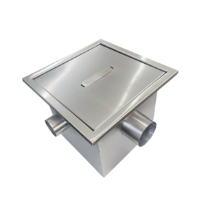 Caixa De Gordura 45x45x35 Aço Inox 304