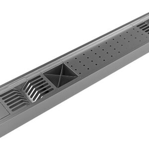 Calha Gourmet Escorredor Inox Tamanho 120 Cm Ecosul