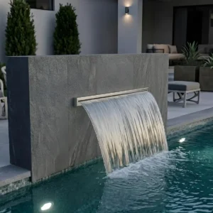 Cascata De Piscina 60cm Linear Aço Inox 316 - Imagem 8