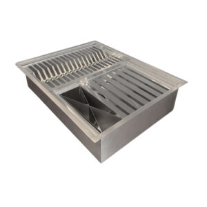Calha Gourmet Escorredor Inox Tamanho 40x50 Cm Ecosul - Imagem 1