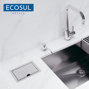 Porta Esponja e Sabão em Barra Inox Embutir - Imagem 7