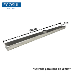 Cascata Chuveirinho 60cm Aço Inox 304 – Ecosul Metais - Imagem 3