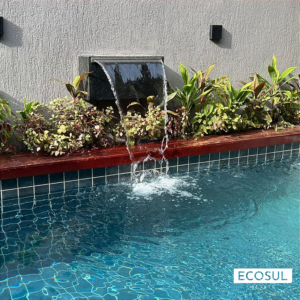 Cascata Slim 100cm para Piscina Aço Inox 304 Ecosul Metais - Imagem 6