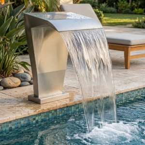 Cascata Hydra para Piscina Aço Inox 316 para Piscina com Sal Ecosul Metais - Imagem 2