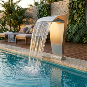Cascata Hydra para Piscina Aço Inox 316 para Piscina com Sal Ecosul Metais - Imagem 3