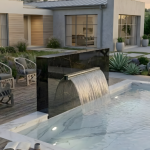 Cascata Slim 80cm para Piscina Aço Inox 304 Ecosul Metais - Imagem 7
