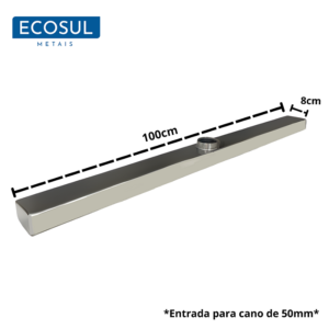 Cascata Chuveirinho 100cm Aço Inox 304 – Ecosul Metais - Imagem 2